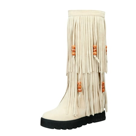 qipaqil Boots String Tassel Breathable Retro Flats Thigh Colors Beads Winter Women s Shoes Fashion Women s Boots Womens Lug Sole Platform Boots
qipaqil Boots String Tassel Breathable Retro Flats Thigh Colors Beads Winter Women s Shoes Fashion Women s Boots Womens Lug Sole Platform Boots