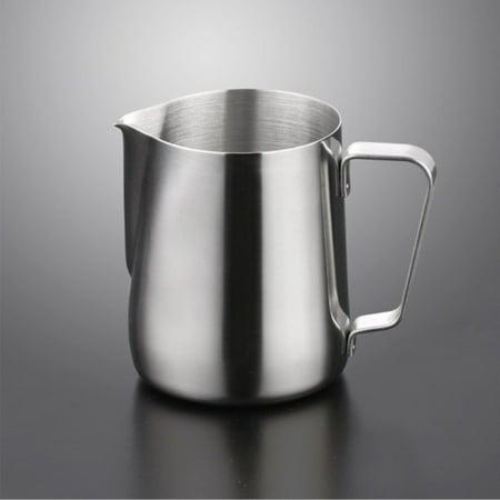 

Milk Frothing Pitcher Steaming Pitcher Machine Accessories Milk Frother Cup Milk Coffee Cappuccino Latte Art Stainless Steel Cup 350ml