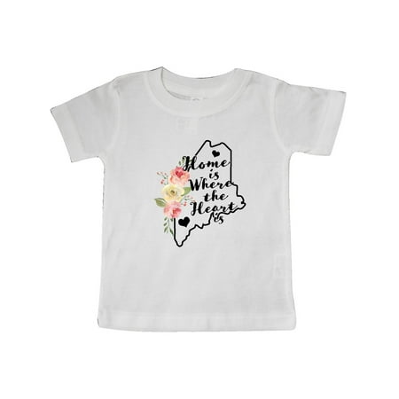 Inktastic Maine Home is Where the Heart is with Watercolor Floral Gift Baby Boy or Baby Girl T-Shirt
Inktastic Maine Home is Where the Heart is with Watercolor Floral Gift Baby Boy or Baby Girl T-Shirt