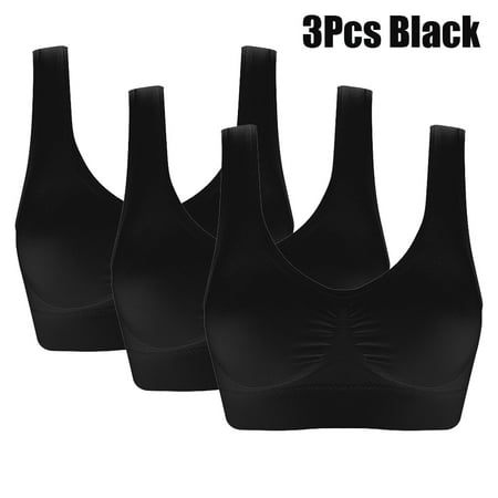 Autrucker 3Pcs Seamless Sports Bra Large Size No Steel Ring Vest Seamless Yoga Adjustable Underwear
Autrucker 3Pcs Seamless Sports Bra Large Size No Steel Ring Vest Seamless Yoga Adjustable Underwear