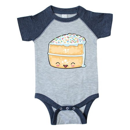 Inktastic Cute Smiling Cake with Confetti Sprinkles Gift Baby Boy or Baby Girl Bodysuit
Inktastic Cute Smiling Cake with Confetti Sprinkles Gift Baby Boy or Baby Girl Bodysuit