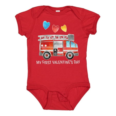 Inktastic My 1st Valentine s Day Fire Truck with Hearts Gift Baby Boy or Baby Girl Bodysuit
Inktastic My 1st Valentine s Day Fire Truck with Hearts Gift Baby Boy or Baby Girl Bodysuit