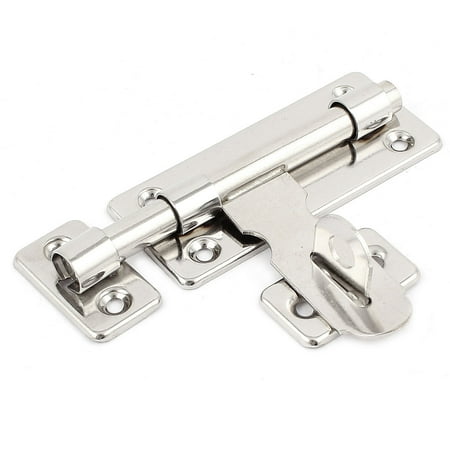 4mm Mount Hole Stainless Steel Door Lock Latch Slide Barrel Bolt