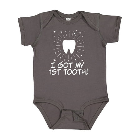 Inktastic I Got My First Tooth Announcement Gift Baby Boy or Baby Girl Bodysuit
Inktastic I Got My First Tooth Announcement Gift Baby Boy or Baby Girl Bodysuit