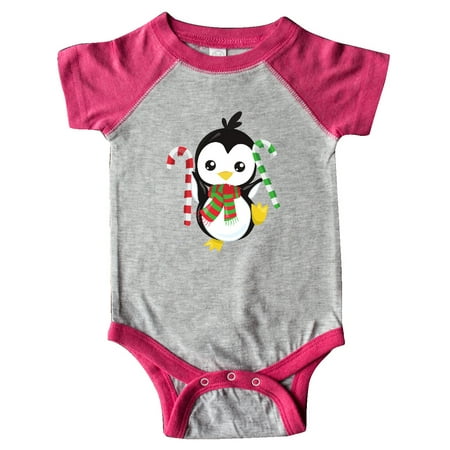Inktastic Cute Penguin Penguin With Candy Cane And Scarf Gift Baby Boy or Baby Girl Bodysuit
Inktastic Cute Penguin Penguin With Candy Cane And Scarf Gift Baby Boy or Baby Girl Bodysuit