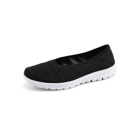 Woobling Womens Casual Shoes Comfort Flats Slip On Sneakers Yoga Walking Shoe Lightweight Loafers Non-Slip Breathable Black 7
Woobling Womens Casual Shoes Comfort Flats Slip On Sneakers Yoga Walking Shoe Lightweight Loafers Non-Slip Breathable Black 7