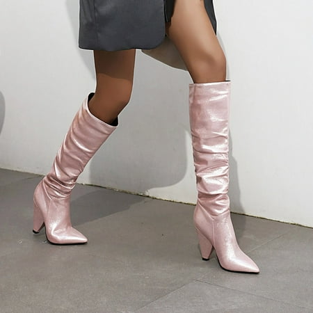 Tejiojio Fall Clearance Women s Winter Disco Dancing Sexy Flash Club Ultra High Heel Slimming High Tube With Velvet Boots
Tejiojio Fall Clearance Women s Winter Disco Dancing Sexy Flash Club Ultra High Heel Slimming High Tube With Velvet Boots