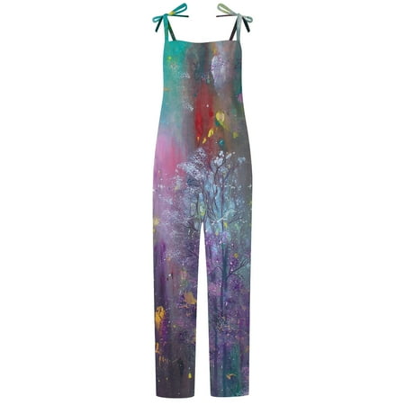 OGLCCG Womens Summer Jumpsuits Adjustable Strap Baggy Wide Leg Beach Romper Casual Loose Floral Print Bohemian Bib Overalls for Women
OGLCCG Womens Summer Jumpsuits Adjustable Strap Baggy Wide Leg Beach Romper Casual Loose Floral Print Bohemian Bib Overalls for Women