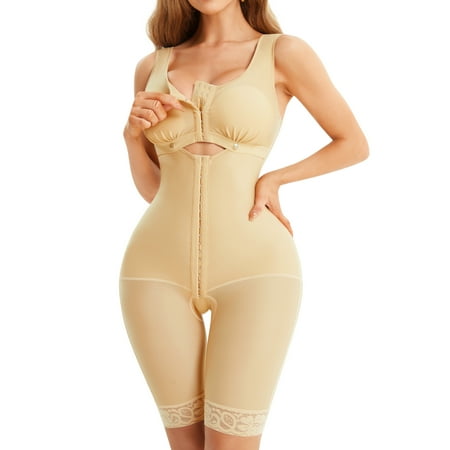 Gotoly Bra Shapewear Tummy Control Bodysuit for Women Waist Trainer Full Body Shaper Faja Colombianas Compression Garments(Beige Large)
Gotoly Bra Shapewear Tummy Control Bodysuit for Women Waist Trainer Full Body Shaper Faja Colombianas Compression Garments(Beige Large)