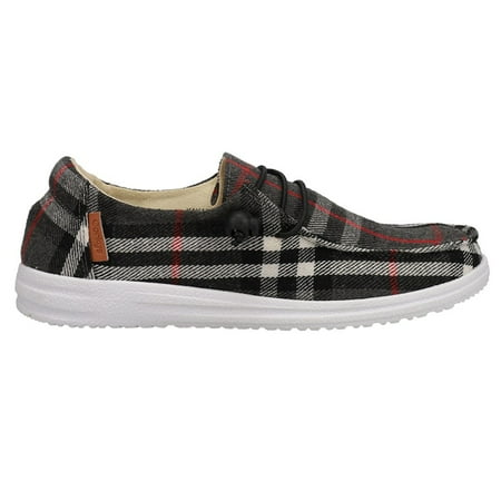 Corkys Womens Kayak Flannel Slip On Boat Sneakers Shoes Casual 
Corkys Womens Kayak Flannel Slip On Boat Sneakers Shoes Casual
