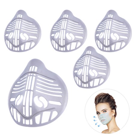 5pcs 3D Mask Bracket Inner Support Frame For Homemade Cloth Mask Cool Mask Hack More Space For Comfortable Breathing Washable Reusable
5pcs 3D Mask Bracket Inner Support Frame For Homemade Cloth Mask Cool Mask Hack More Space For Comfortable Breathing Washable Reusable