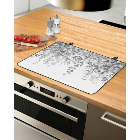 Grey Botanical Stove Top Covers for Electric Stove Heat Insulation Fireproof Glass Cooktop Cover Counter Top Glass Stove Cover for Prevent Scratches 31 x24 Weeping Eucalyptus Leaves Watercolor
Grey Botanical Stove Top Covers for Electric Stove Heat Insulation Fireproof Glass Cooktop Cover Counter Top Glass Stove Cover for Prevent Scratches 31 x24 Weeping Eucalyptus Leaves Watercolor