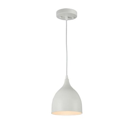 Chloe Walter Collection 1-light Matte White Pendant