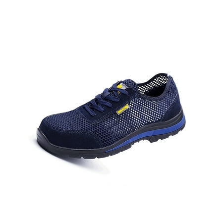 Lacyhop Unisex Work Shoes Lace Up Safety Boot Steel Toe Booties Industrials Puncture-proof Protection Shoe Anti-collision High Top Mesh Blue 5.5
Lacyhop Unisex Work Shoes Lace Up Safety Boot Steel Toe Booties Industrials Puncture-proof Protection Shoe Anti-collision High Top Mesh Blue 5.5