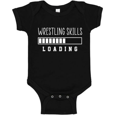 Wrestling Skills Loading Baby Bodysuit One Piece or Toddler T-Shirt Wrestler Infant Apparel
Wrestling Skills Loading Baby Bodysuit One Piece or Toddler T-Shirt Wrestler Infant Apparel