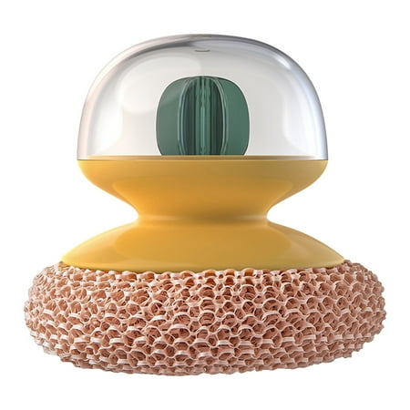 Hfyihgf Brush Pot Dishwashing Artifact Short Handle Pot Brush Multi-functional Kitchen Decontamination Cleaning Ball Non-stick Oil Brush Bowl Stove Cleaning Brush
Hfyihgf Brush Pot Dishwashing Artifact Short Handle Pot Brush Multi-functional Kitchen Decontamination Cleaning Ball Non-stick Oil Brush Bowl Stove Cleaning Brush