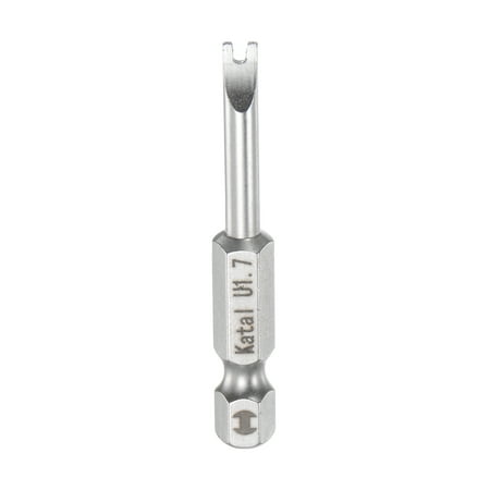 1.7mm Magnetic Spanner U Type Screwdriver Bit 1/4 Hex Shank 2 Length Screw Driver
1.7mm Magnetic Spanner U Type Screwdriver Bit 1/4 Hex Shank 2 Length Screw Driver