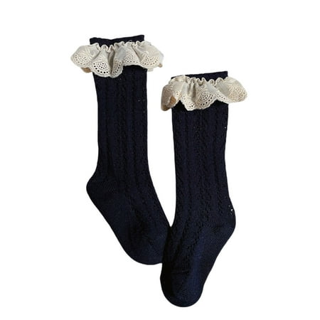 Liacowi Toddler Baby Girls Socks Princess Bowknot Mesh Hollow Out Knee-Length Sweet Thin Cotton Socks for 1-5 Years Old
Liacowi Toddler Baby Girls Socks Princess Bowknot Mesh Hollow Out Knee-Length Sweet Thin Cotton Socks for 1-5 Years Old
