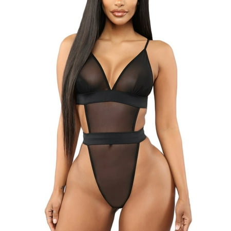 Lingerie For Women New Teddy One Piece Lace V Neck Bodysuit Jumpsuit Underwear Women
Lingerie For Women New Teddy One Piece Lace V Neck Bodysuit Jumpsuit Underwear Women