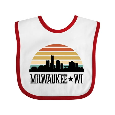 Inktastic Milwaukee Wisconsin Skyline Retro Sunset Gift Baby Boy or Baby Girl Bib
Inktastic Milwaukee Wisconsin Skyline Retro Sunset Gift Baby Boy or Baby Girl Bib