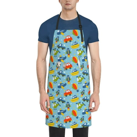 Vsdgher Artoon Transport Waterproof Apron with 2 Pockets Kitchen Chef Aprons Bibs for Grooming Cooking Baking Painting Gardening
Vsdgher Artoon Transport Waterproof Apron with 2 Pockets Kitchen Chef Aprons Bibs for Grooming Cooking Baking Painting Gardening