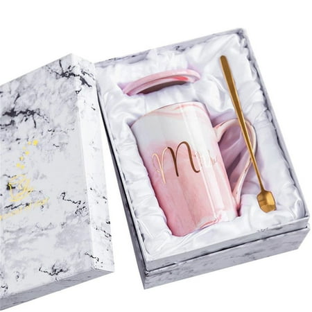Mr&Mrs Ceramic Mug With Lid and Stainless Steel Spoon Coffe Cup Gift for Couple Lovers 400/450ml Pink-Mrs 400ml
Mr&Mrs Ceramic Mug With Lid and Stainless Steel Spoon Coffe Cup Gift for Couple Lovers 400/450ml Pink-Mrs 400ml