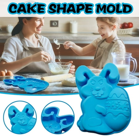 Kitchen gadgets Silicone Bunny Bakeware Easter Cake Mould Cartoon Bunny DIY Baking Tools CHMORA
Kitchen gadgets Silicone Bunny Bakeware Easter Cake Mould Cartoon Bunny DIY Baking Tools CHMORA