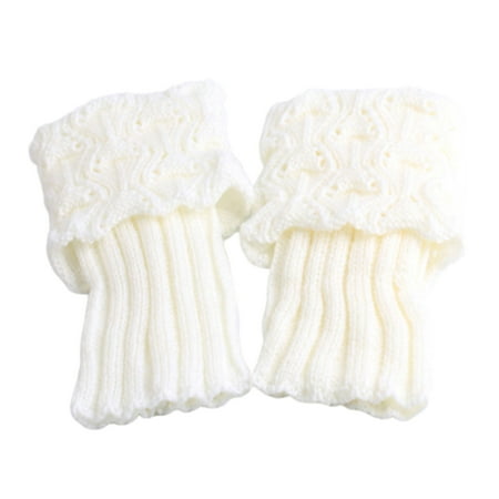 YYSJ 1 Pair Winter Women Cuffed Crochet Boot Cuffs Socks Knit Toppers Elastic Leg Warmers
YYSJ 1 Pair Winter Women Cuffed Crochet Boot Cuffs Socks Knit Toppers Elastic Leg Warmers