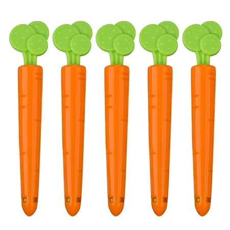 Heat Seal Portable Heat Bag Sealer Food Clip 5 Carrot Clips Food Clip Plastic Cartoon Snack Strip Sealer
Heat Seal Portable Heat Bag Sealer Food Clip 5 Carrot Clips Food Clip Plastic Cartoon Snack Strip Sealer