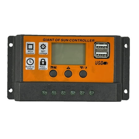 50A 12V 24V Auto Solar Charge Controller MPPT Solar Panel Regulator LCD Dual USB Output Solar Panel PV Regulator
50A 12V 24V Auto Solar Charge Controller MPPT Solar Panel Regulator LCD Dual USB Output Solar Panel PV Regulator