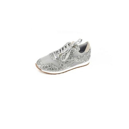 Fangasis Womens Trainers Round Toe Sneakers Lace Up Athletic Shoes Ladies Walking Shoe Running Nonslip Low Top Silver 10
Fangasis Womens Trainers Round Toe Sneakers Lace Up Athletic Shoes Ladies Walking Shoe Running Nonslip Low Top Silver 10