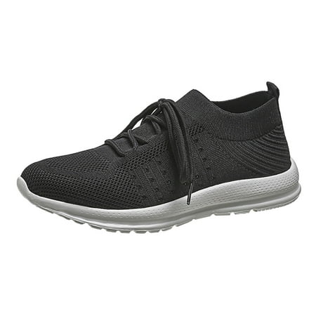 Sneakers for Women Ladies Fashion Solid Color Mesh Breathable Lace Up Soft Bottom Flat Casual Sports Shoes Womens Sneakers Mesh Black 40
Sneakers for Women Ladies Fashion Solid Color Mesh Breathable Lace Up Soft Bottom Flat Casual Sports Shoes Womens Sneakers Mesh Black 40