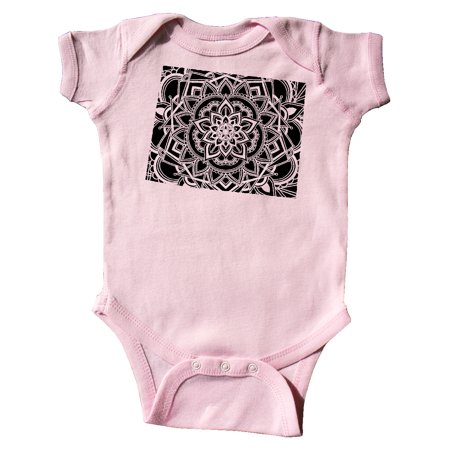 Inktastic Wyoming Silhouette Mandala Gift Baby Boy or Baby Girl Bodysuit 
Inktastic Wyoming Silhouette Mandala Gift Baby Boy or Baby Girl Bodysuit