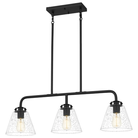 Ashley Harbour Lismore 3-Light Earth Black Island Chandelier