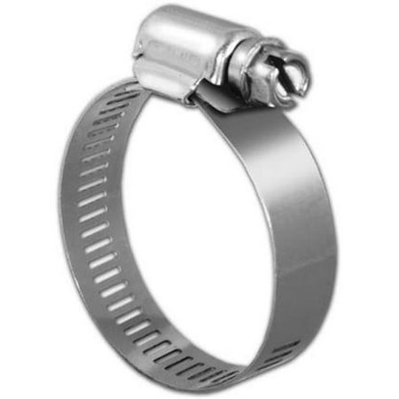 Hose Clamp - Size 80 4.625 - 5.5 in. Stainless Steel - Pack of 10