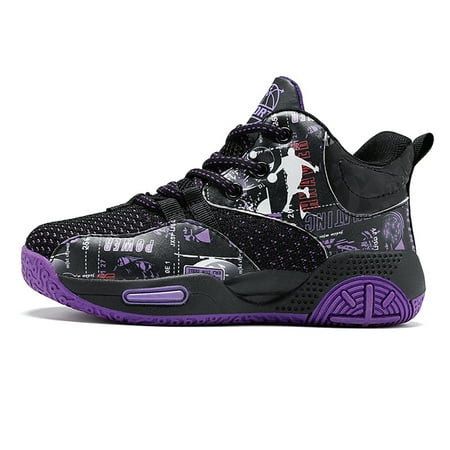 Engtoy Kid s Basketball Shoes Boys Sneakers Girls Trainers Non-slip Running Shoes
Engtoy Kid s Basketball Shoes Boys Sneakers Girls Trainers Non-slip Running Shoes