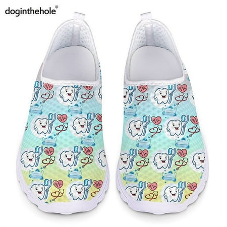 Purple Dental Design Flat Shoes for Women Cute Cartoon Teeth Pattern Mesh Sneaker Lightweight zapatillas mujer
Purple Dental Design Flat Shoes for Women Cute Cartoon Teeth Pattern Mesh Sneaker Lightweight zapatillas mujer
