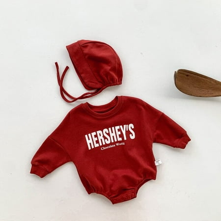 DanceeMangoo New Autumn Baby Clothing Cute Letter Print Baby Bodysuit Cotton Long Sleeve Girl Clothes Infant Boy Jumpsuit + Hat
DanceeMangoo New Autumn Baby Clothing Cute Letter Print Baby Bodysuit Cotton Long Sleeve Girl Clothes Infant Boy Jumpsuit + Hat