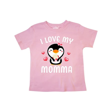 Inktastic I Love My Momma with Cute Penguin and Hearts Gift Toddler Toddler Girl T-Shirt
Inktastic I Love My Momma with Cute Penguin and Hearts Gift Toddler Toddler Girl T-Shirt