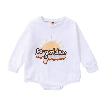 JDEFEG Baby Baby Boys Girls Long Sleeve Winter Romper Tops Cartoon Sun Letter Prints Boys 2 Toddler Winter Clothes Onesies for Baby Boy Cotton Blend White 70
JDEFEG Baby Baby Boys Girls Long Sleeve Winter Romper Tops Cartoon Sun Letter Prints Boys 2 Toddler Winter Clothes Onesies for Baby Boy Cotton Blend White 70