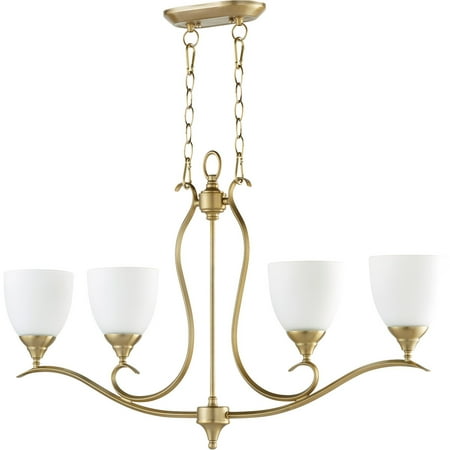 Island Lighting 4 Light With Aged Brass Finish Medium Base Bulbs 6 inch 400 Watts
Island Lighting 4 Light With Aged Brass Finish Medium Base Bulbs 6 inch 400 Watts