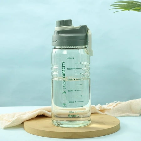 Sports Bottle Outdoor Bottle 1400ml BPA Free Leakproof Plastic Water Bottle With Measurement For Gym Sports Super Sunday Party
Sports Bottle Outdoor Bottle 1400ml BPA Free Leakproof Plastic Water Bottle With Measurement For Gym Sports Super Sunday Party
