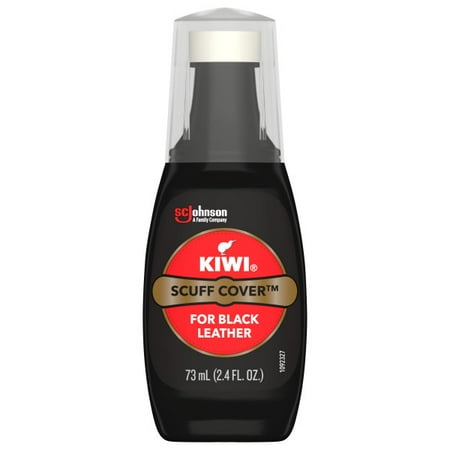 KIWI Scuff Cover Black 2.4 oz (1 Bottle with Sponge Applicator) Pack of 6
KIWI Scuff Cover Black 2.4 oz (1 Bottle with Sponge Applicator) Pack of 6