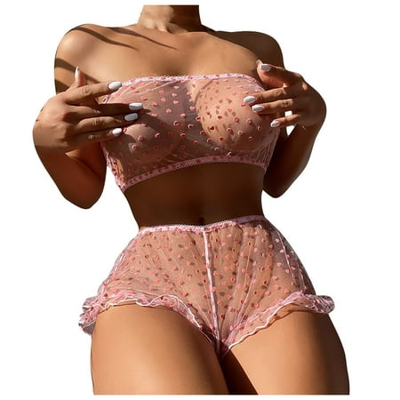Strungten Women s Fashion Sexy Two-Piece Suit Tube Top Wireless Bra Sexy Underwear Panties
Strungten Women s Fashion Sexy Two-Piece Suit Tube Top Wireless Bra Sexy Underwear Panties