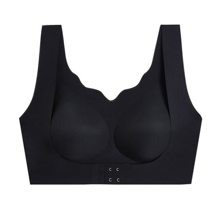 MRULIC sports bras for women Womens Seamless Rimless Tank Style Bra Beauty Chest Pads Bra Daily Sport Underwear Black + XXL
MRULIC sports bras for women Womens Seamless Rimless Tank Style Bra Beauty Chest Pads Bra Daily Sport Underwear Black + XXL