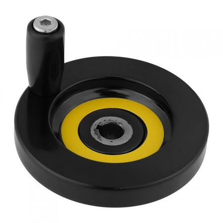 1 pcs Black Lathe Milling Machine Rear Ripple Hand Wheel With Revolving Handle(10x 80mm)
1 pcs Black Lathe Milling Machine Rear Ripple Hand Wheel With Revolving Handle(10x 80mm)