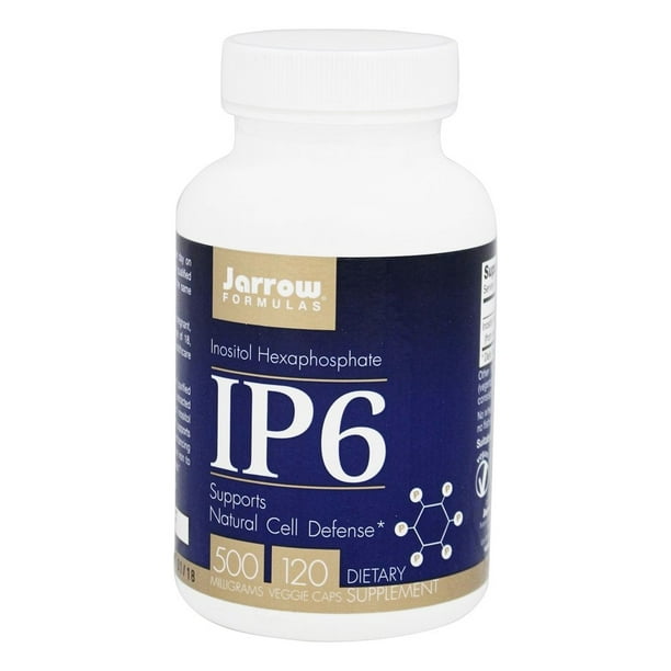 Jarrow Formulas IP6 (Inositol Hexaphosphate), Supports Natural Cell Defense*, 500mg, 120 Caps
