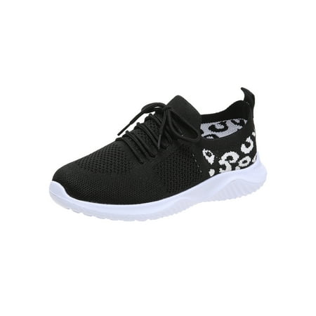Crocowalk Womens Sport Shoe Breathable Athletic Shoes Slip On Sock Sneakers Ladies Casual Sneaker Running Leopard Print Knit Upper Trainers Black 4.5
Crocowalk Womens Sport Shoe Breathable Athletic Shoes Slip On Sock Sneakers Ladies Casual Sneaker Running Leopard Print Knit Upper Trainers Black 4.5