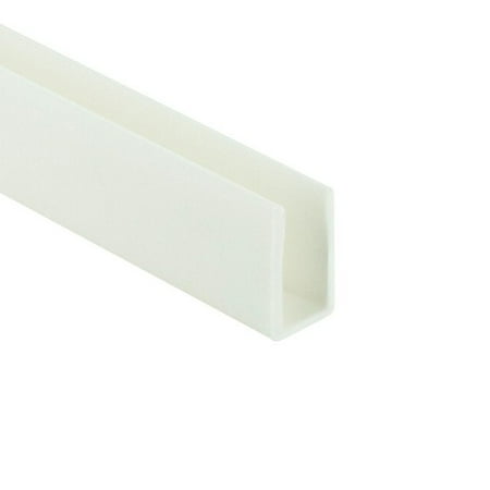 White Slippery Chemical-Resistant PTFE U-Shaped Channel - Outside Height 19/32 - Outside Width 1/2 - 4 Ft.
White Slippery Chemical-Resistant PTFE U-Shaped Channel - Outside Height 19/32 - Outside Width 1/2 - 4 Ft.