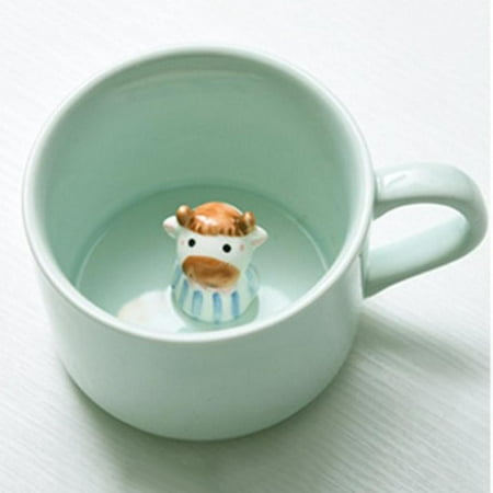 3D Coffee Mug Animal Inside 7 Cute Cartoon Handmade Ceramics Cup Christmas Birthday Surprise for Best Office Cups
3D Coffee Mug Animal Inside 7 Cute Cartoon Handmade Ceramics Cup Christmas Birthday Surprise for Best Office Cups